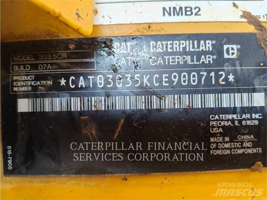 CAT 303.5-07CR حفارات زحافة