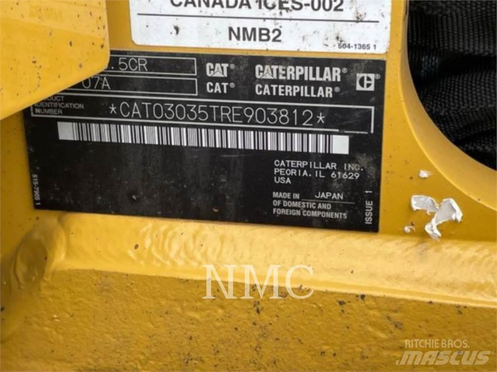 CAT 303.5-07CR حفارات زحافة