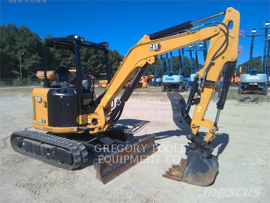 CAT 303.5-07CR حفارات زحافة
