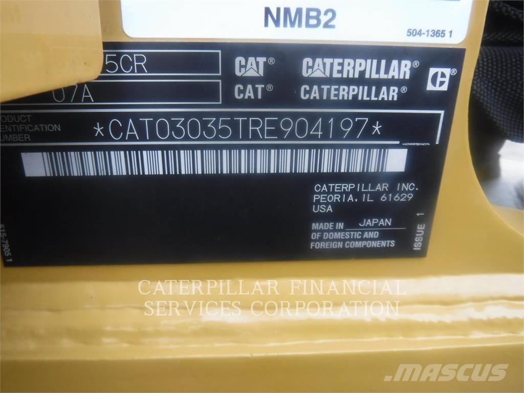 CAT 303.5-07CR حفارات زحافة