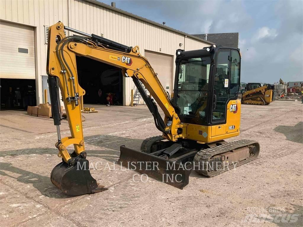 CAT 303.5 CR حفارات زحافة