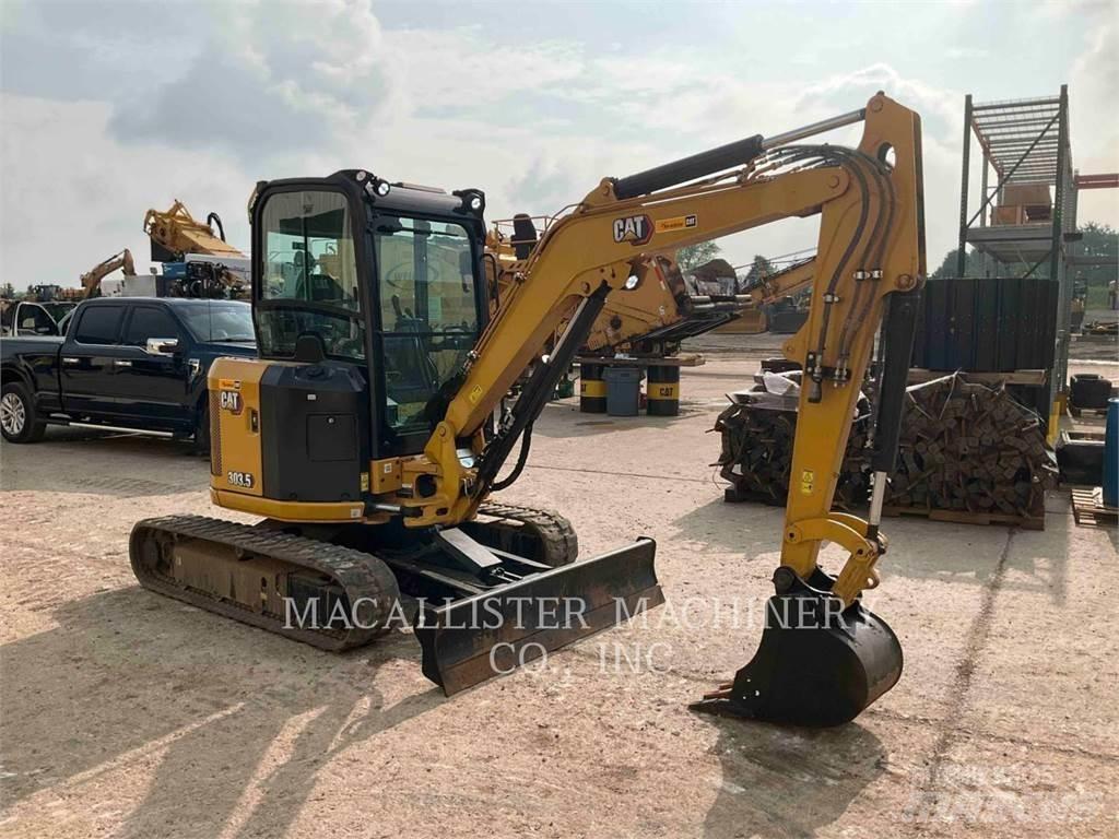 CAT 303.5 CR حفارات زحافة