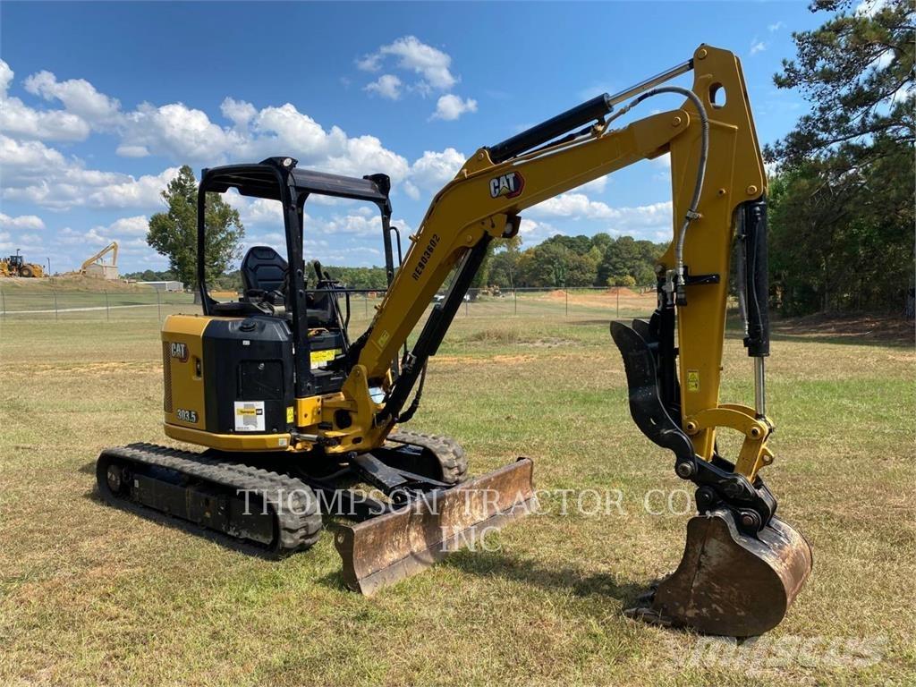 CAT 303.5CR حفارات زحافة