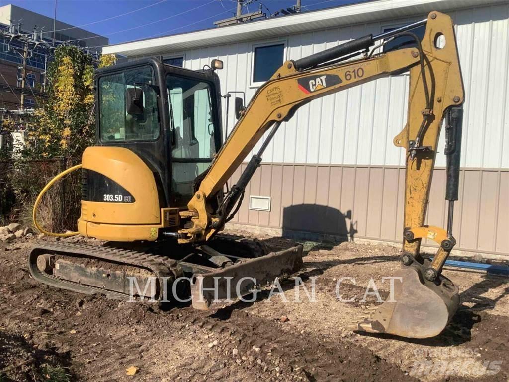 CAT 303.5DCR A حفارات زحافة