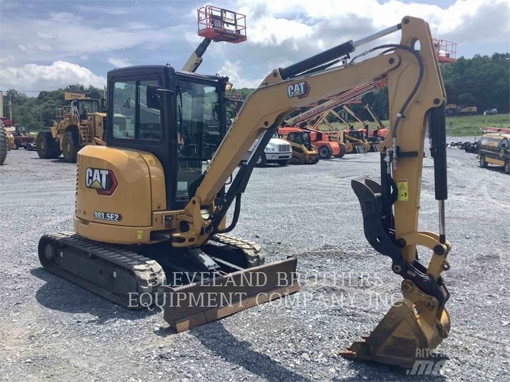 CAT 303.5E2CR حفارات زحافة