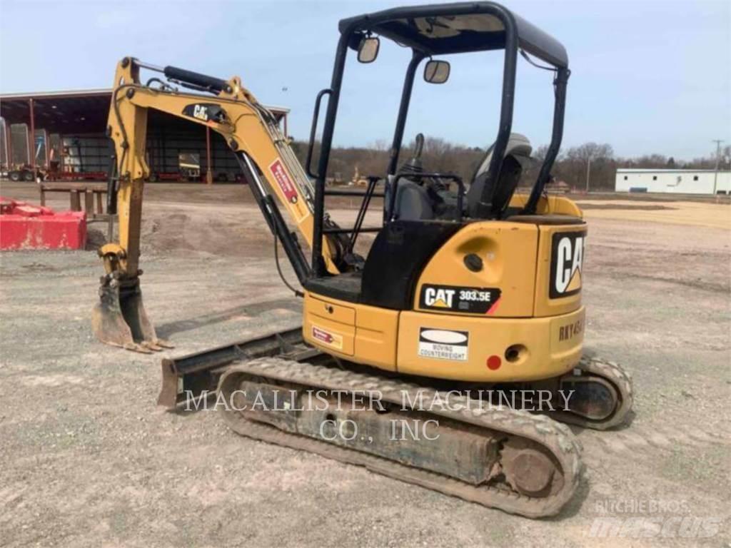 CAT 303.5ECR حفارات زحافة