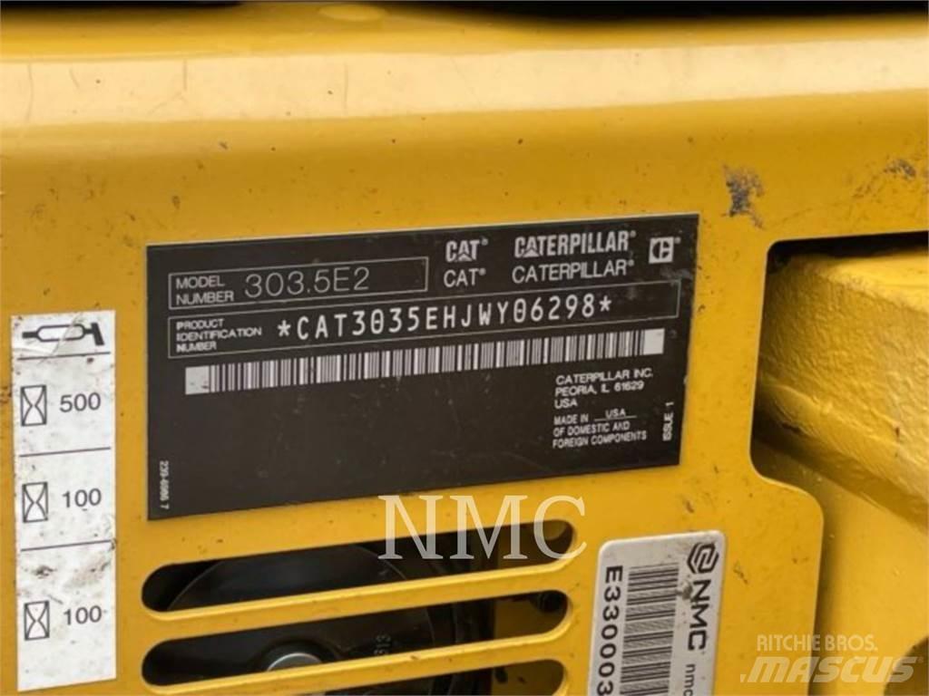 CAT 303.5ECR حفارات زحافة