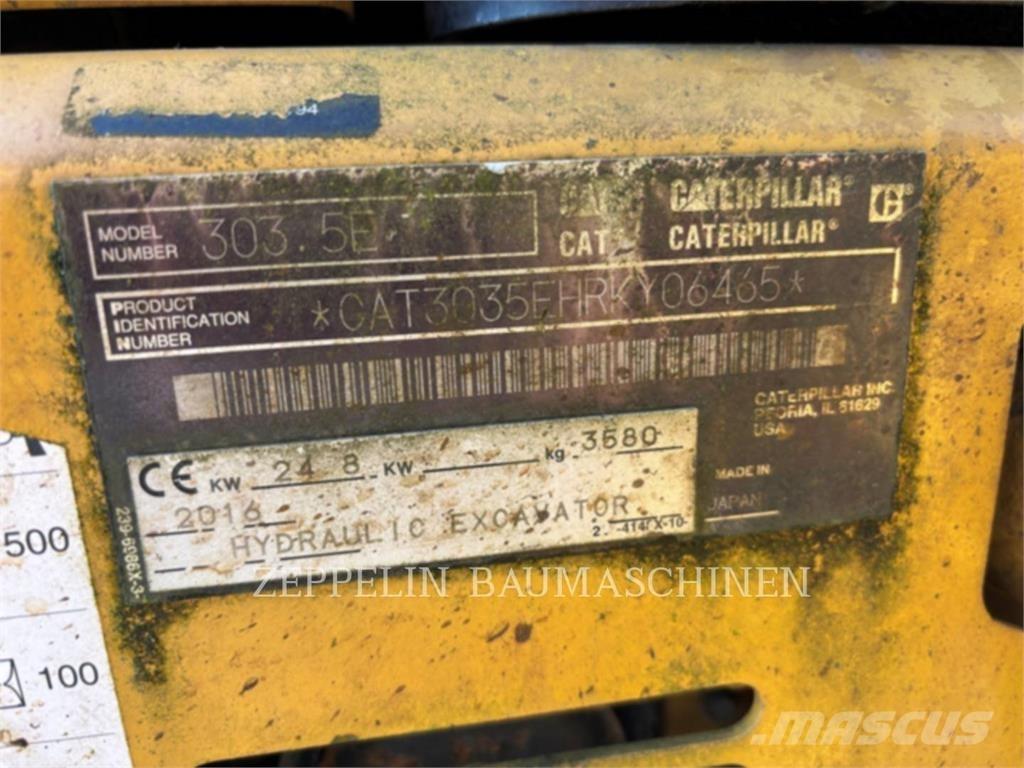 CAT 303.5ECR حفارات زحافة