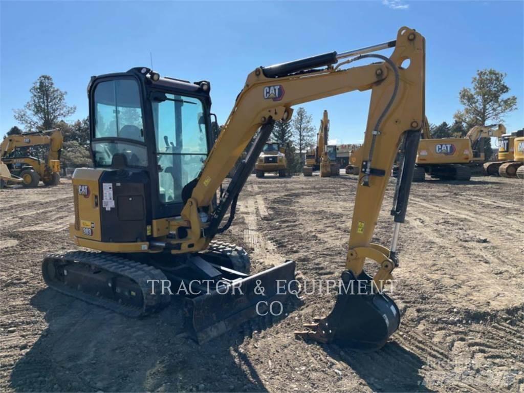 CAT 303 CRCB حفارات زحافة