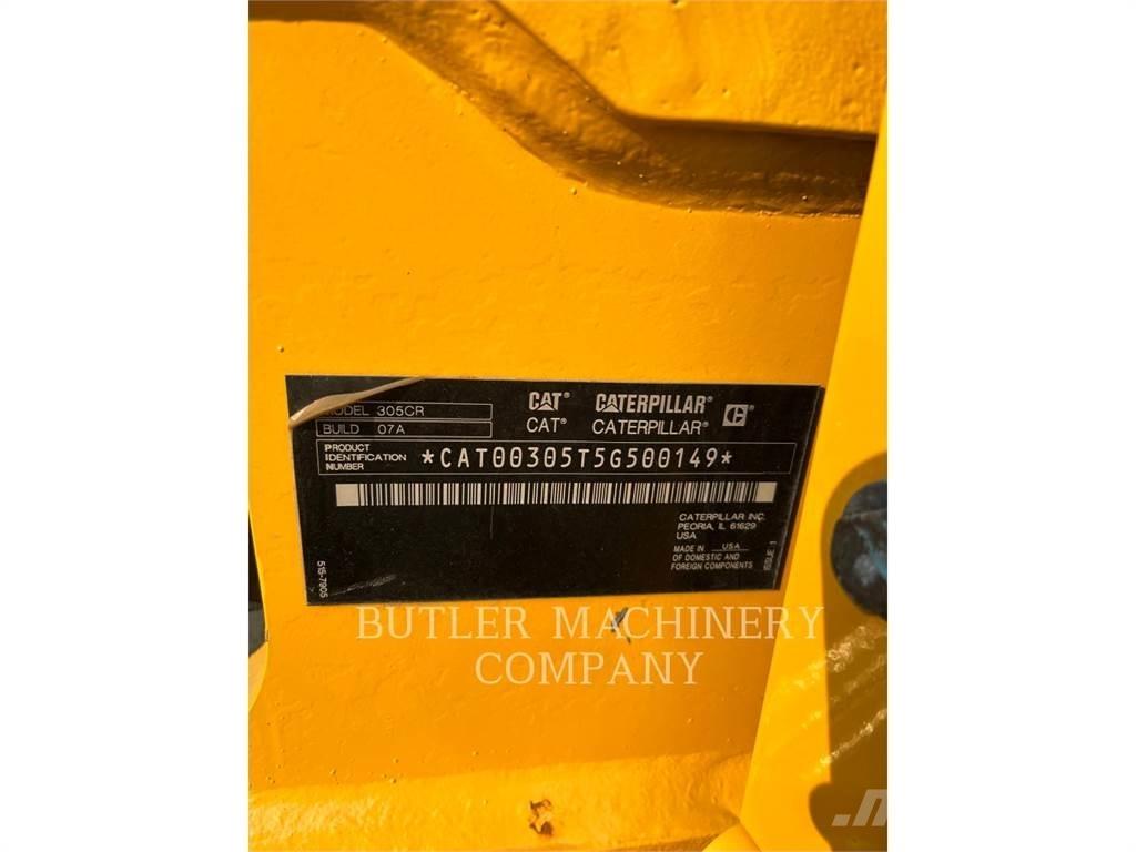 CAT 305-07A حفارات زحافة