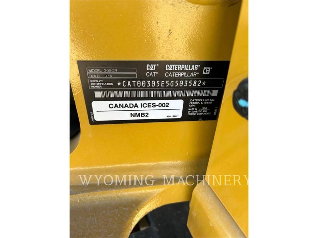 CAT 305-07CR حفارات زحافة