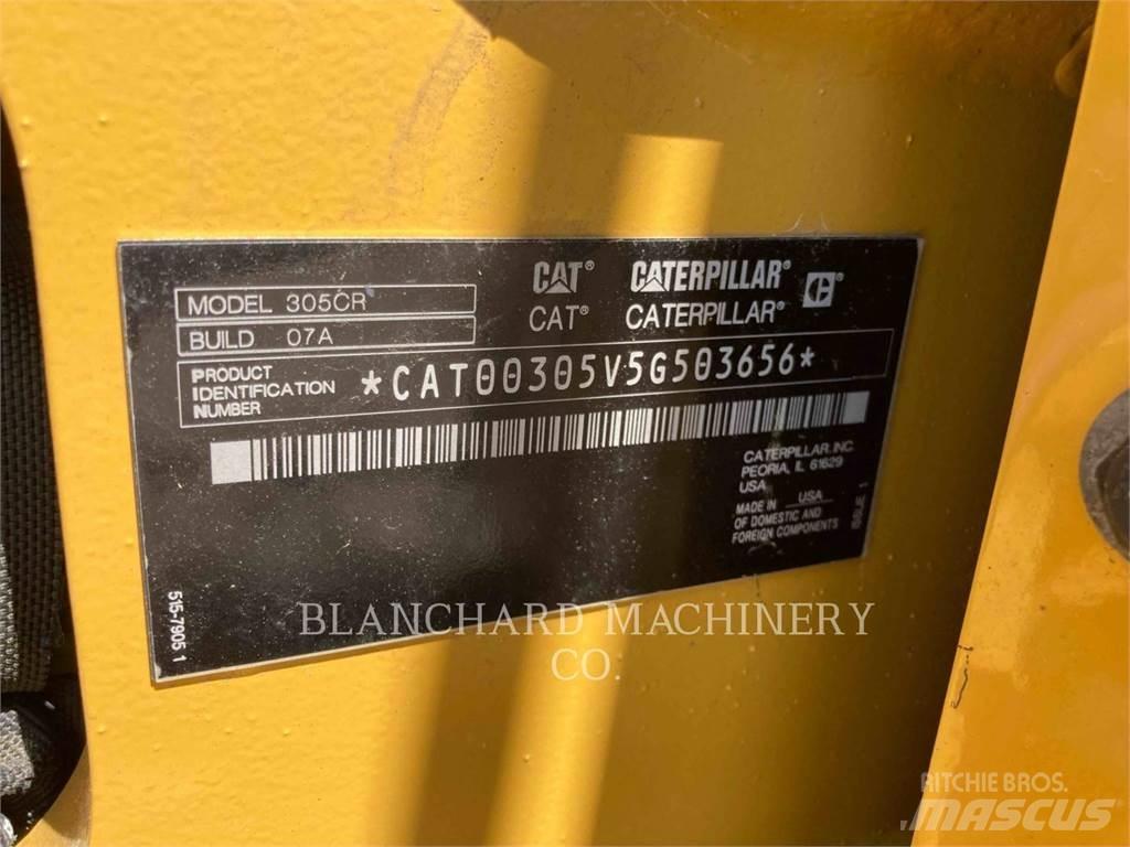 CAT 305-07CR حفارات زحافة