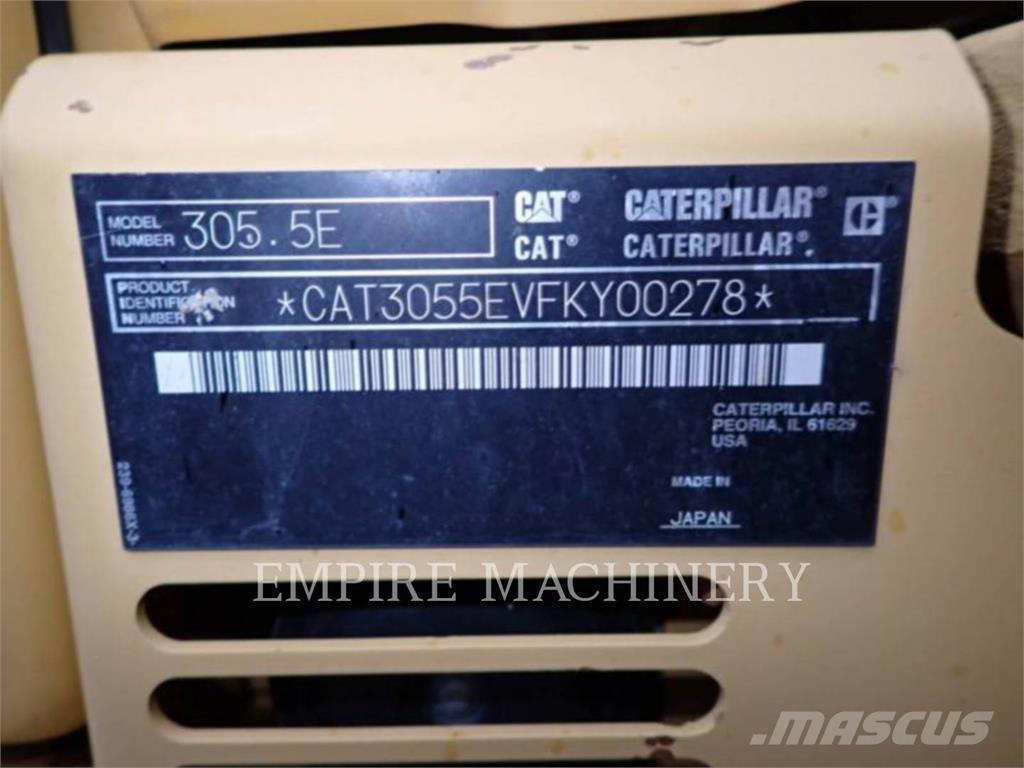 CAT 305.5E CA حفارات زحافة