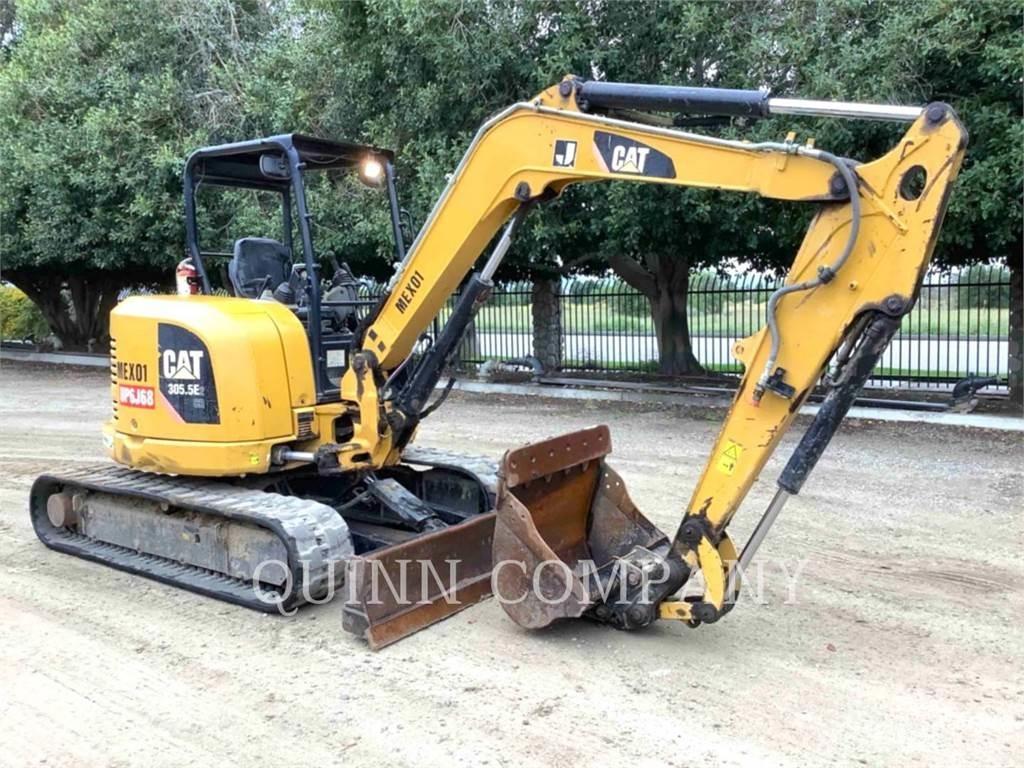 CAT 305.5E2 حفارات زحافة