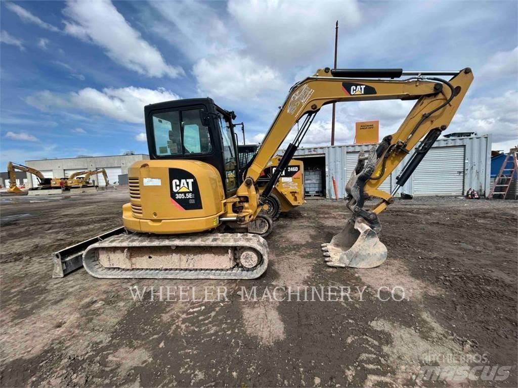 CAT 305.5E2C3T حفارات زحافة