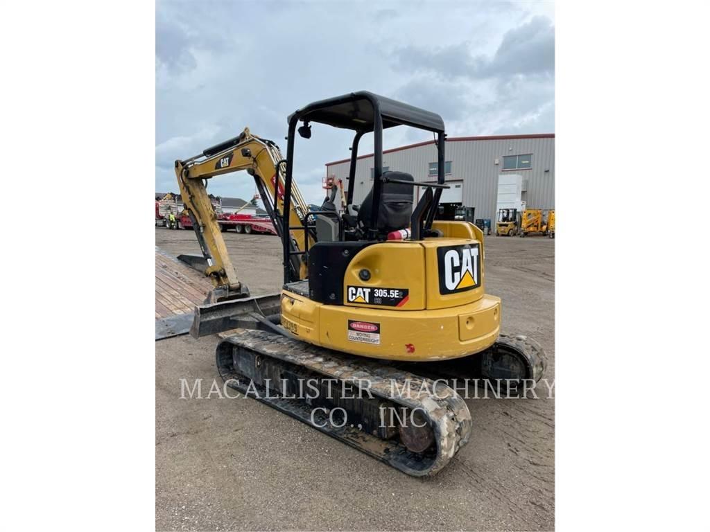 CAT 305.5E2CR حفارات زحافة