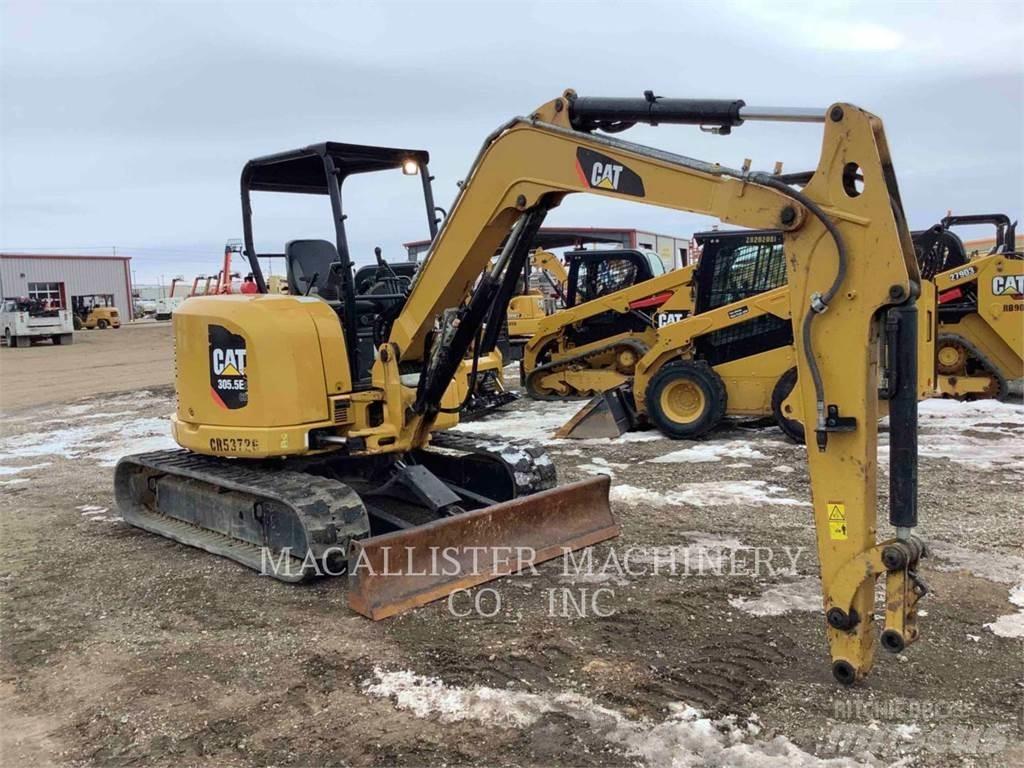 CAT 305.5E2CR حفارات زحافة