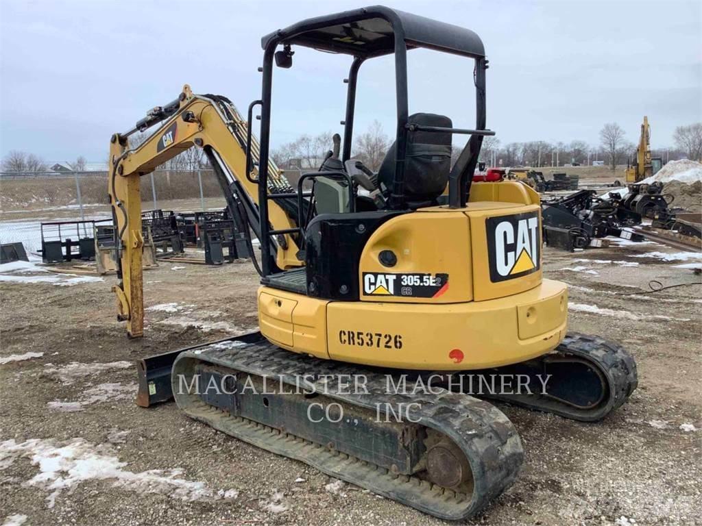 CAT 305.5E2CR حفارات زحافة