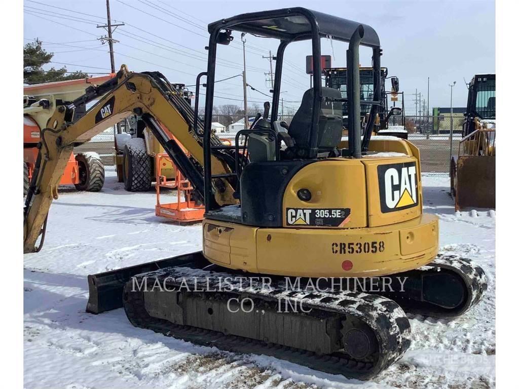 CAT 305.5E2CR حفارات زحافة