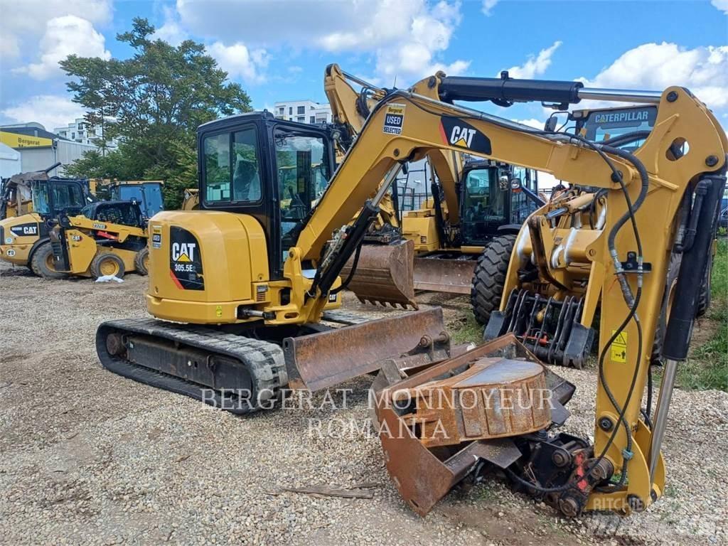 CAT 305.5E2CR حفارات زحافة