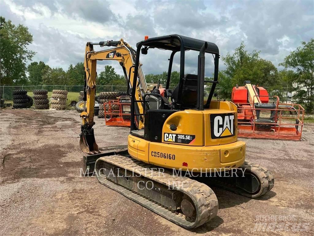 CAT 305.5E2CR حفارات زحافة
