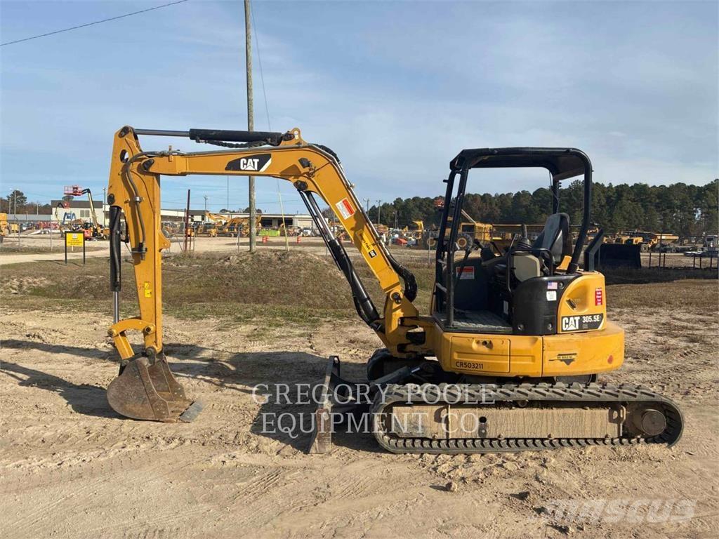 CAT 305.5E2CR حفارات زحافة