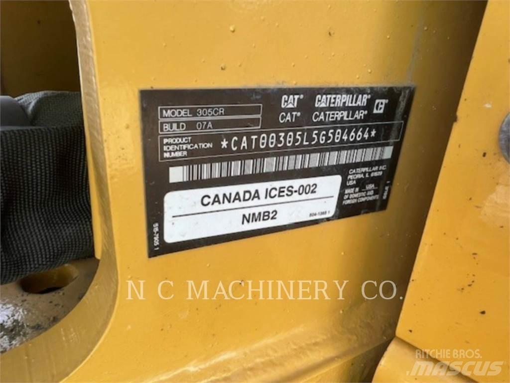 CAT 305 CRCB حفارات زحافة