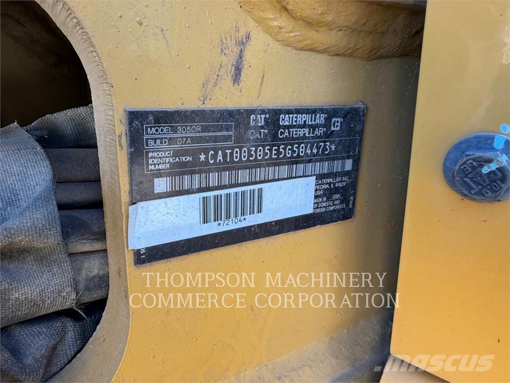 CAT 30507CR حفارات زحافة