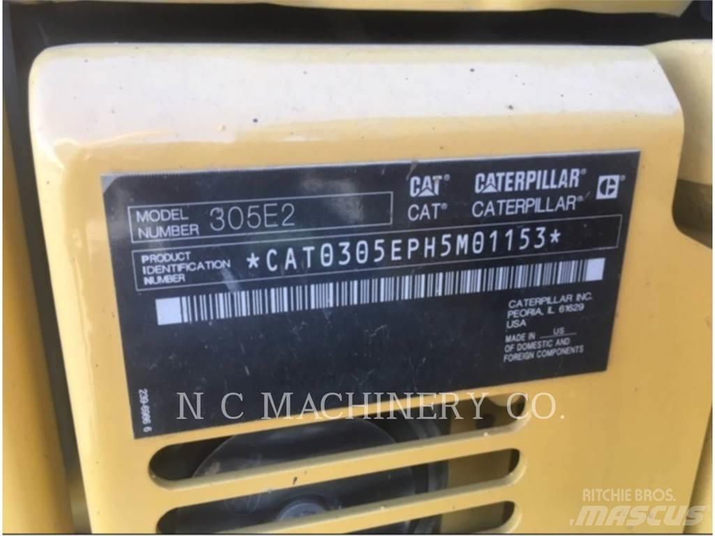 CAT 305E2 CRCB حفارات زحافة