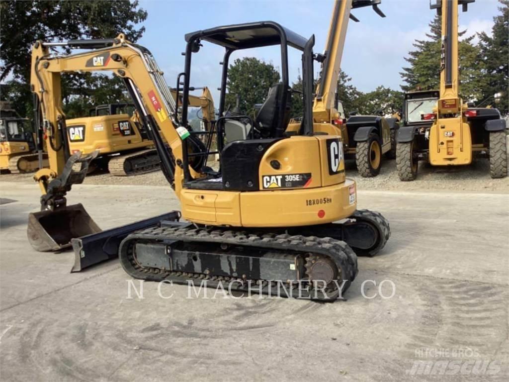 CAT 305E2 CRCN حفارات زحافة