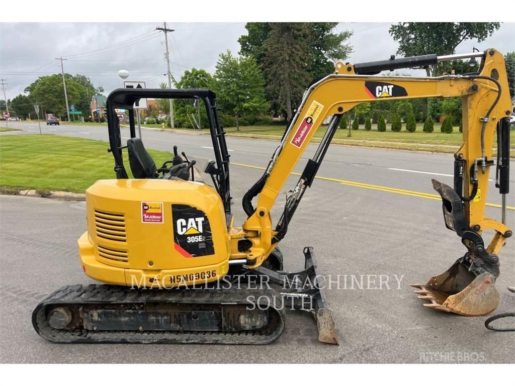 CAT 305E2CR حفارات زحافة