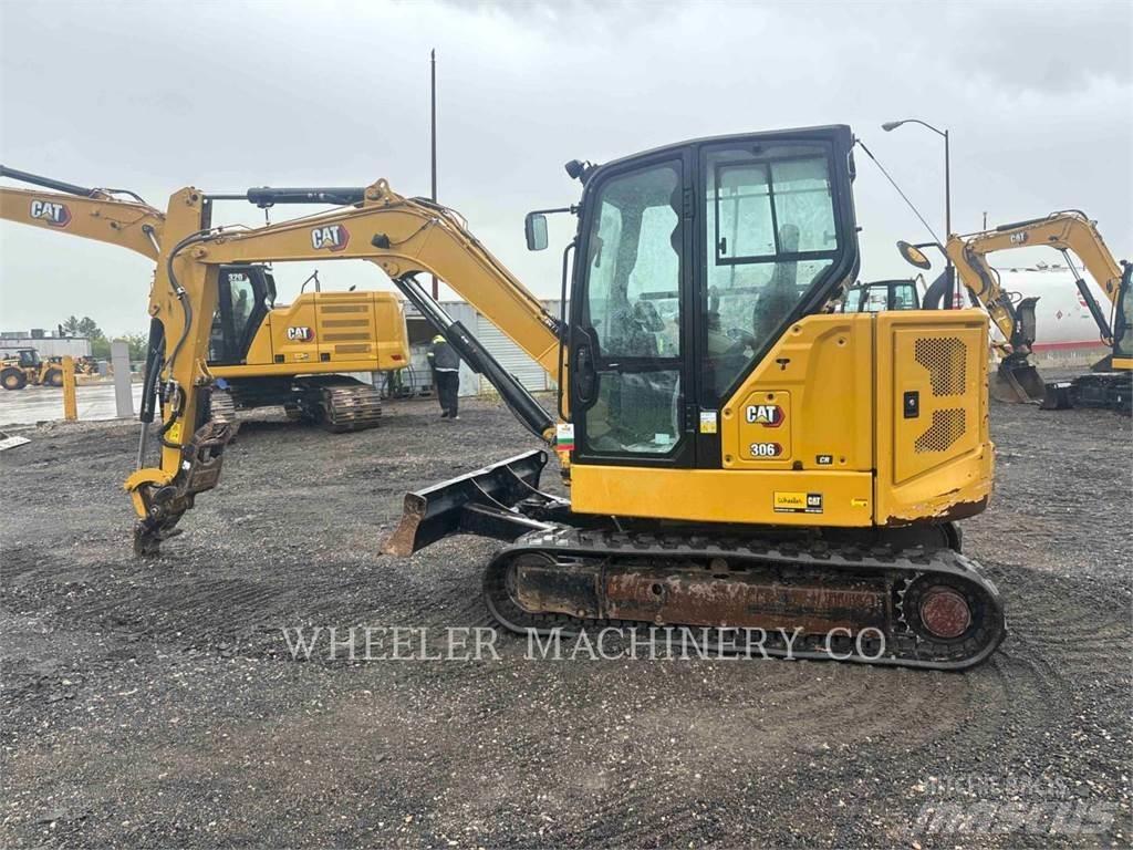 CAT 306 C3 TH حفارات زحافة