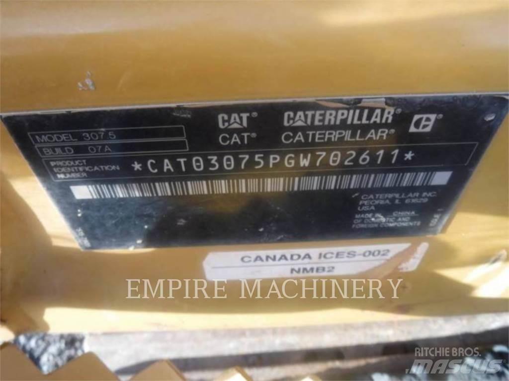 CAT 307.5-07 حفارات زحافة