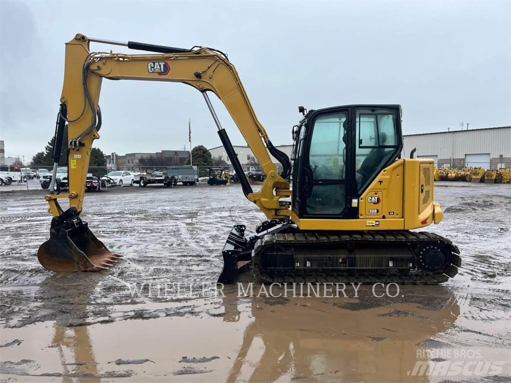 CAT 308 حفارات زحافة