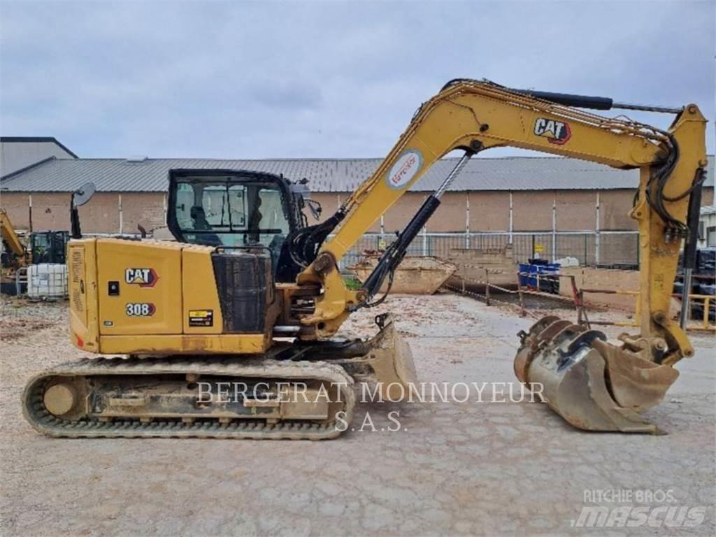 CAT 308 حفارات زحافة