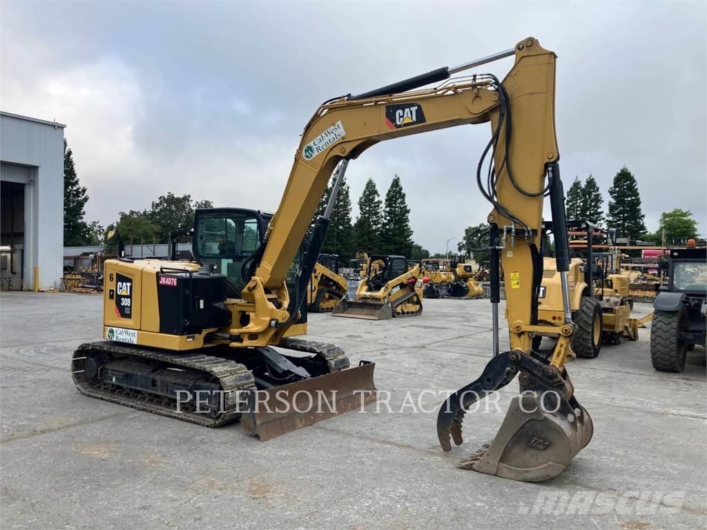 CAT 308 حفارات زحافة