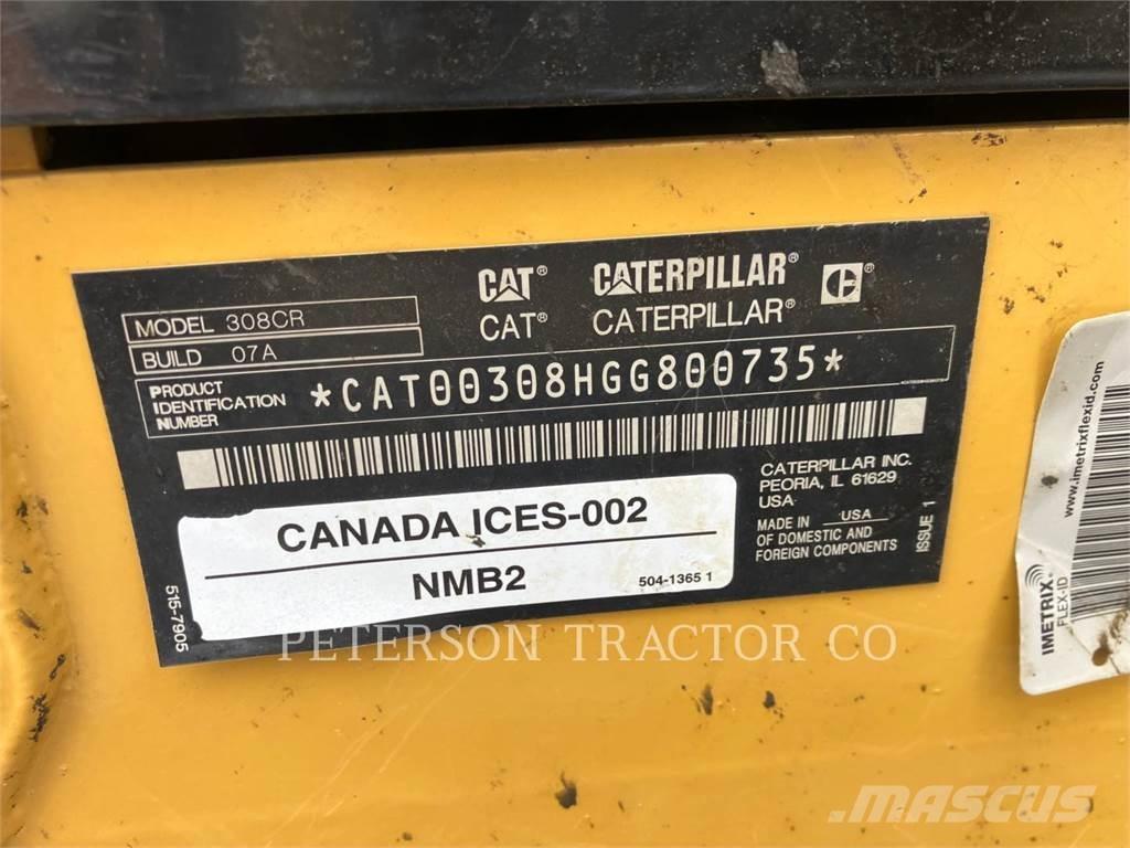 CAT 308 حفارات زحافة