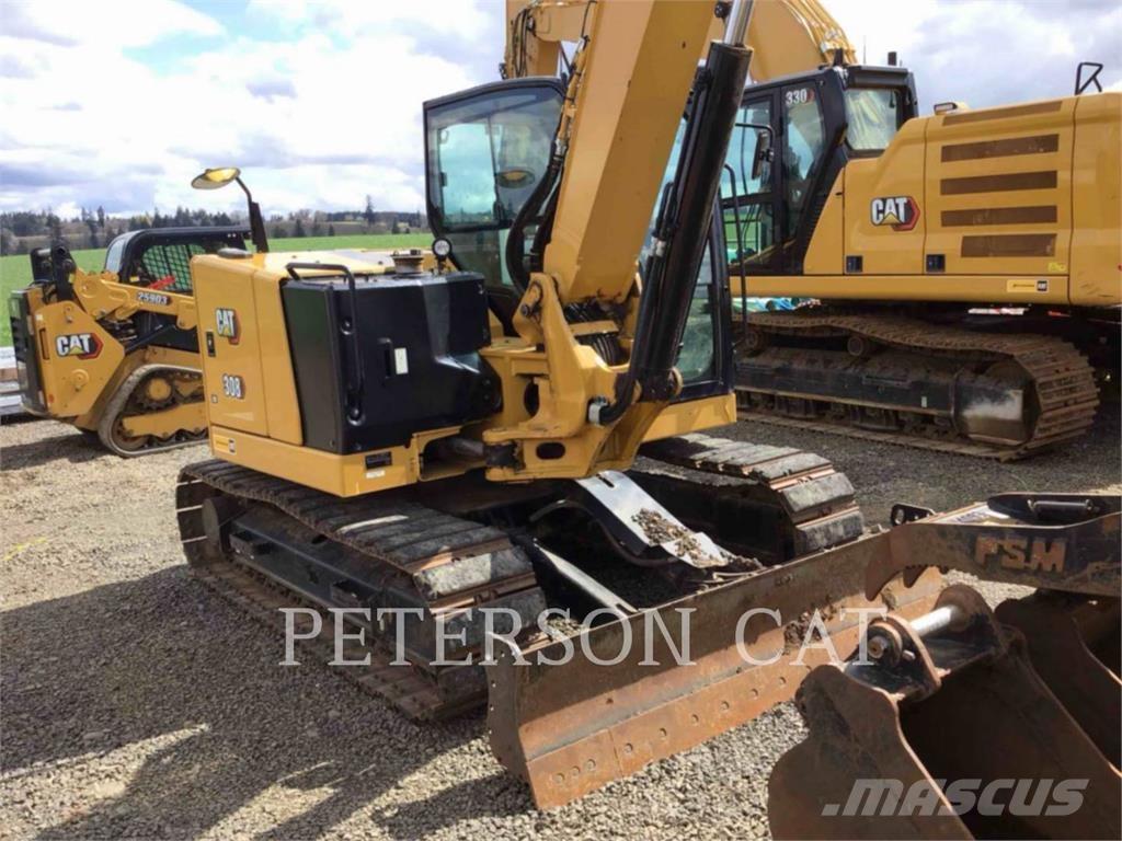 CAT 308 حفارات زحافة