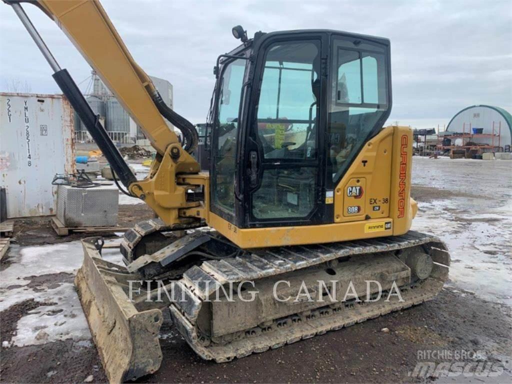 CAT 308-07 حفارات زحافة
