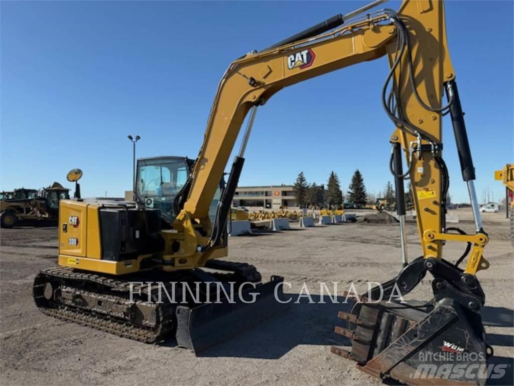 CAT 308-07 حفارات زحافة