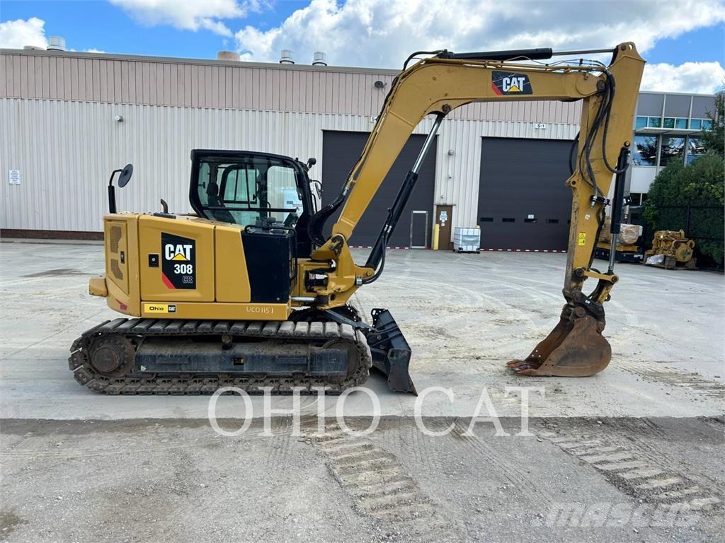 CAT 308 07 حفارات زحافة