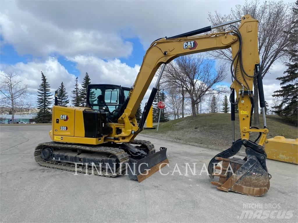 CAT 308-07 حفارات زحافة