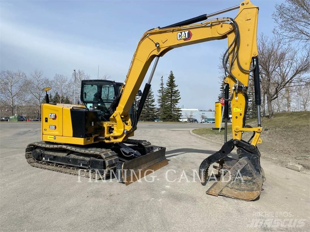 CAT 308-07 حفارات زحافة
