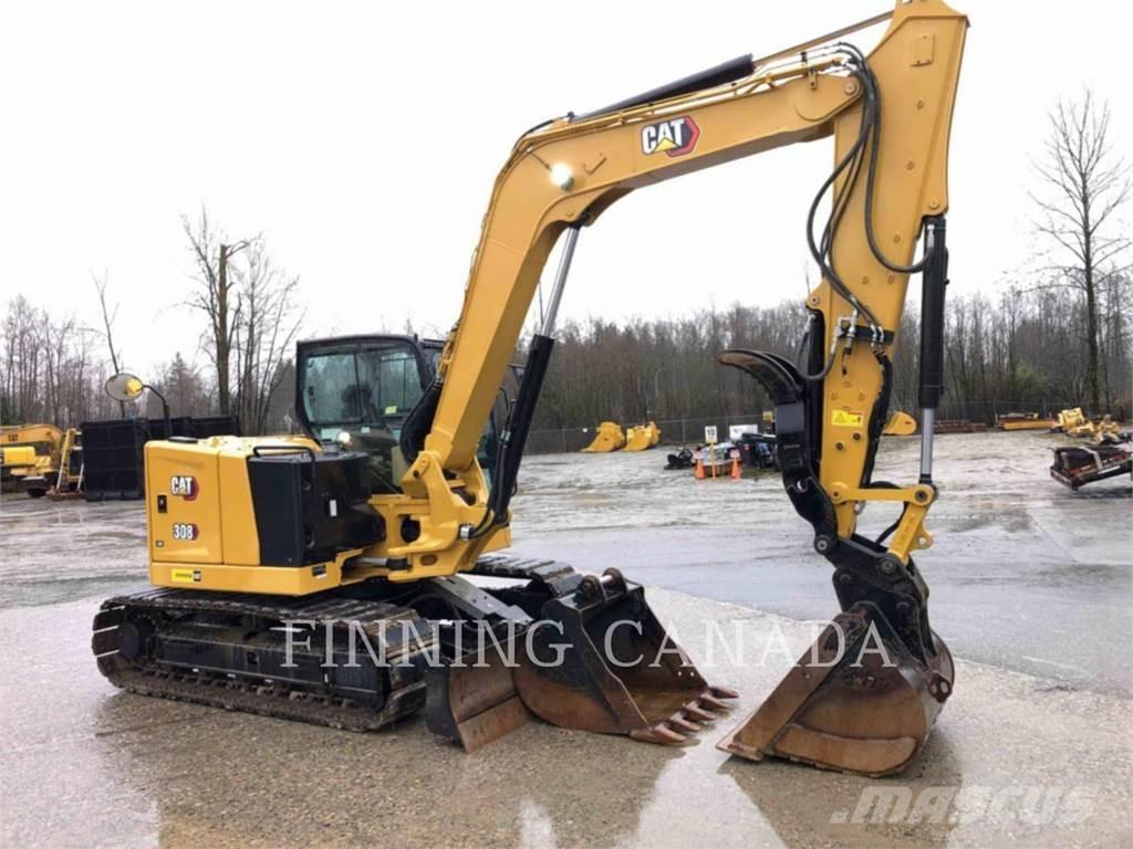 CAT 308-07 حفارات زحافة