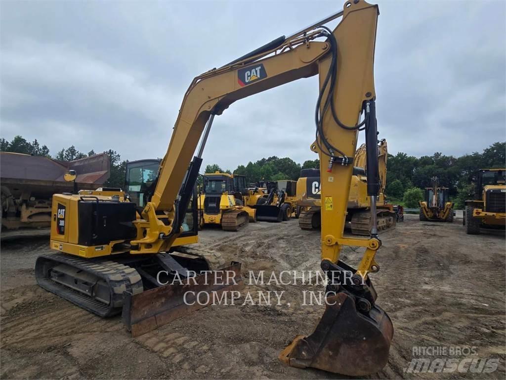 CAT 308-07 CR حفارات زحافة