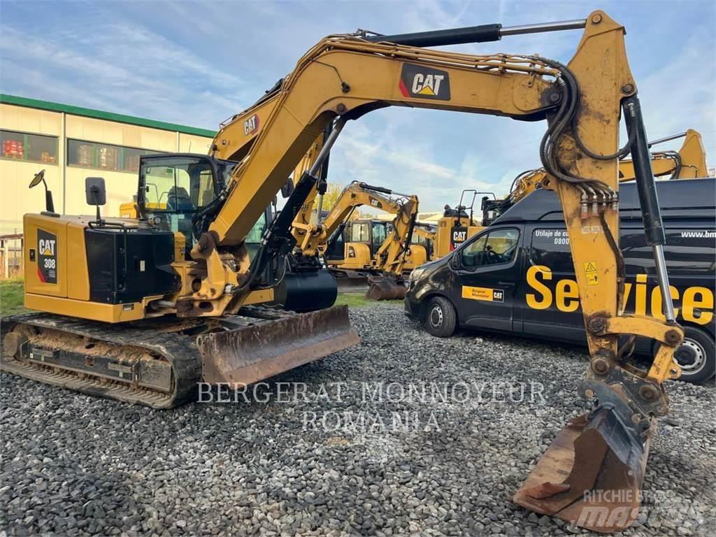 CAT 308-07CR حفارات زحافة