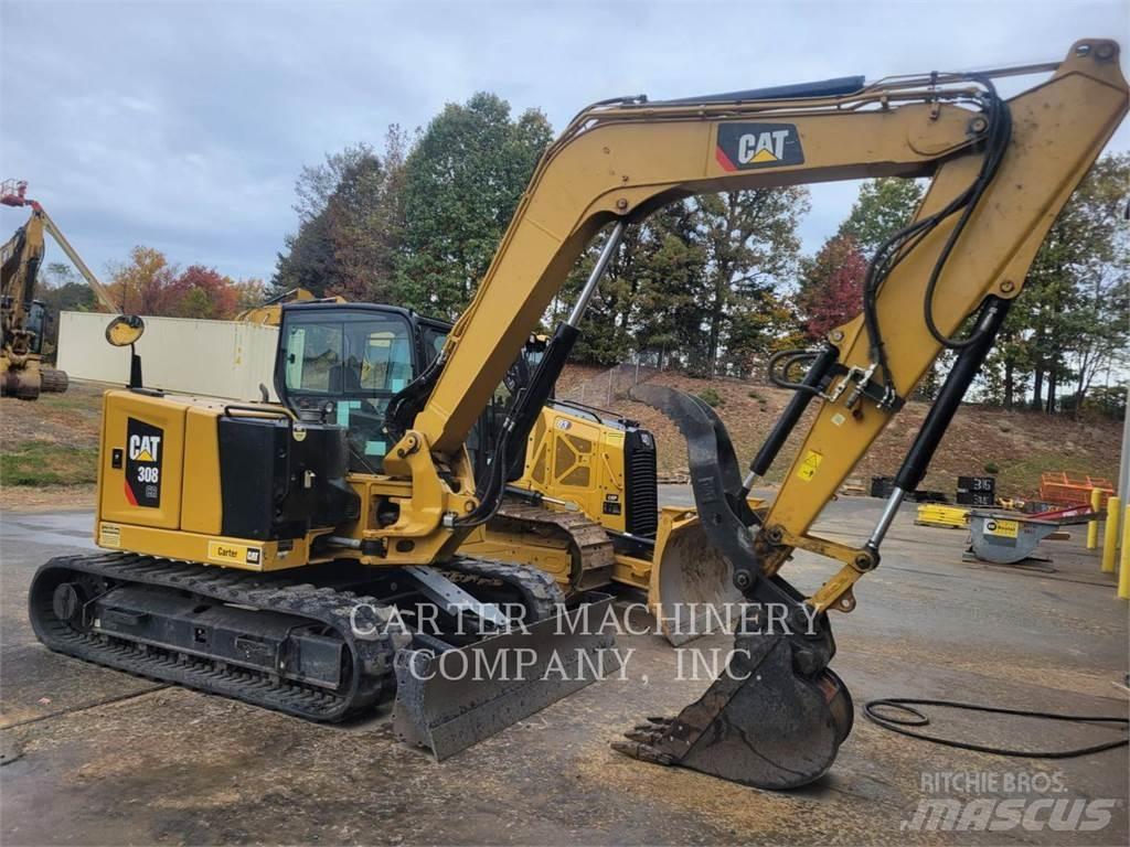CAT 308-07CR حفارات زحافة