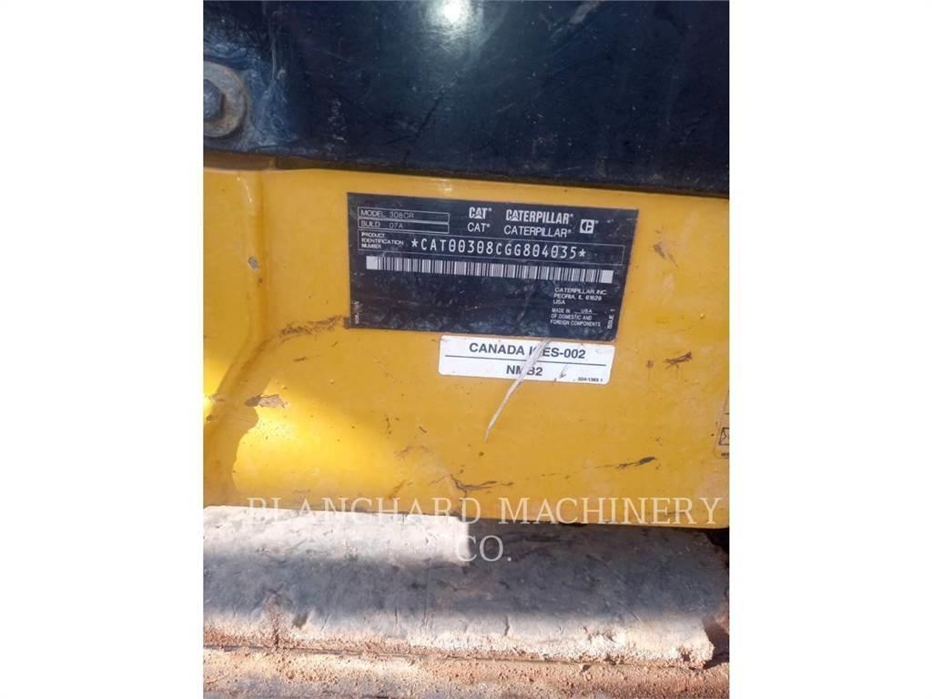 CAT 308-07CR حفارات زحافة