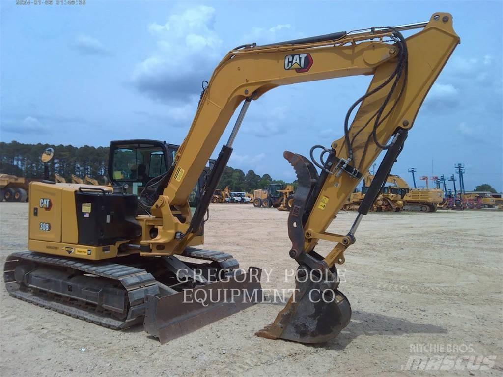 CAT 308-07CR حفارات زحافة