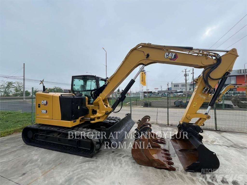 CAT 308-07CR حفارات زحافة